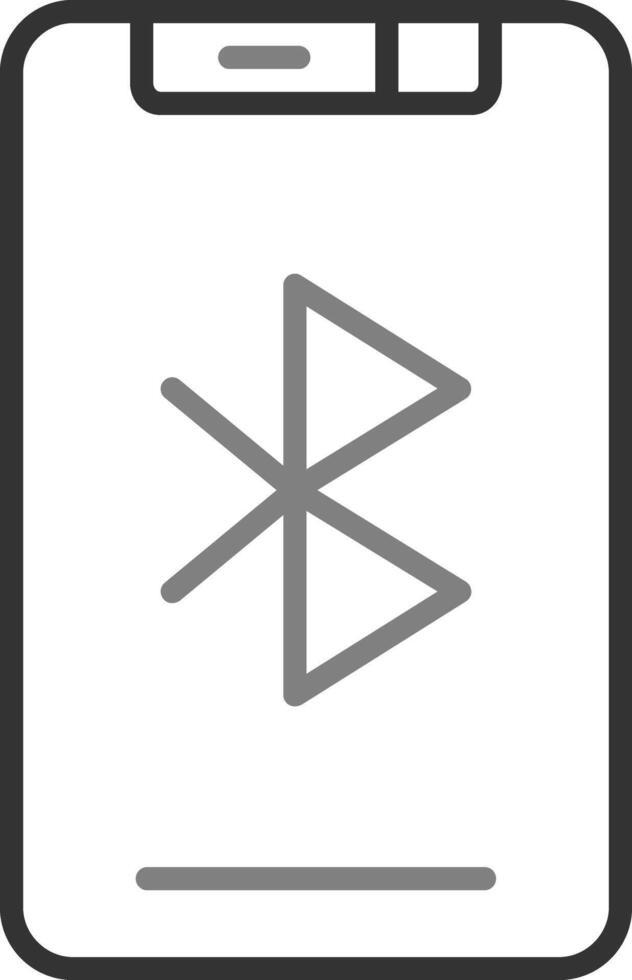 Bluetooth-Vektor-Symbol vektor