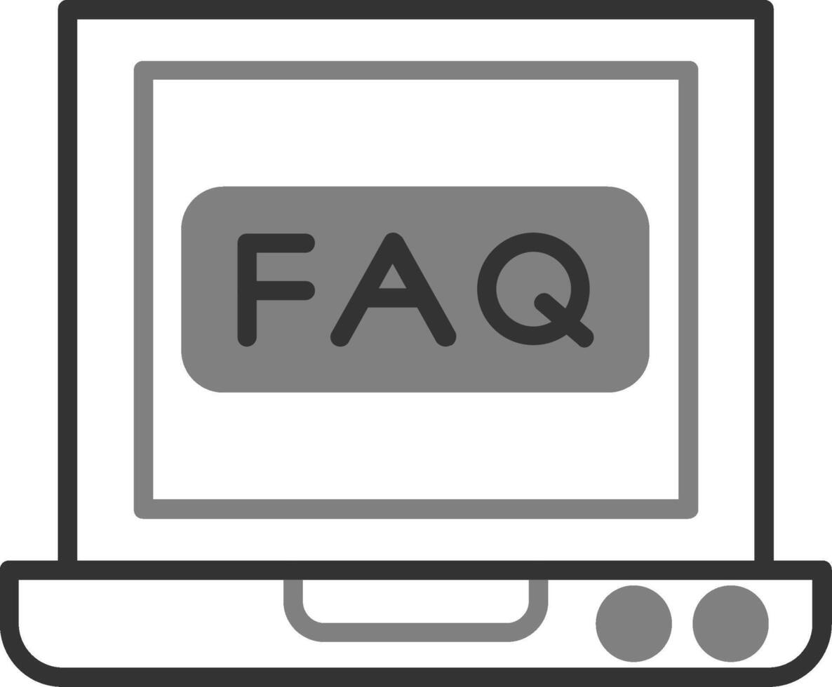 FAQ-Vektorsymbol vektor