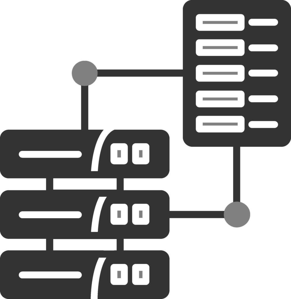 Vektorsymbol für die Datenübertragung vektor