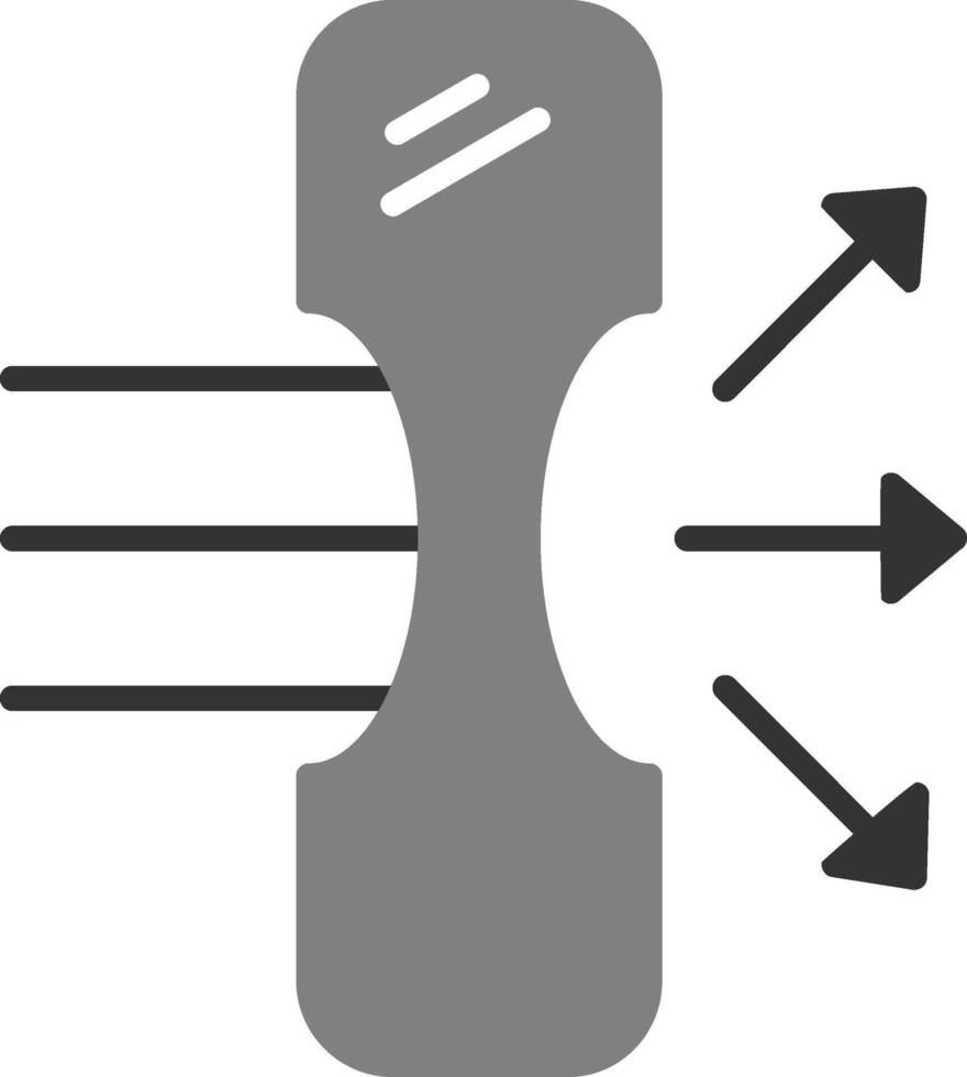 Dispersionsvektorsymbol vektor