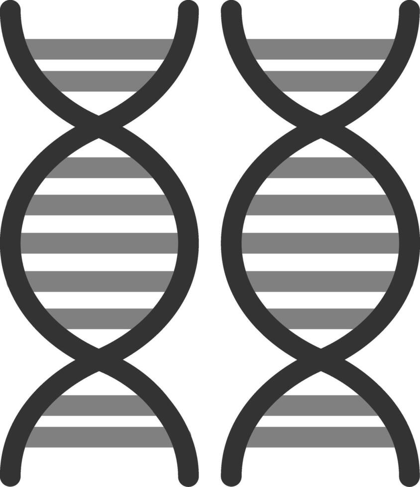 DNA-Vektor-Symbol vektor