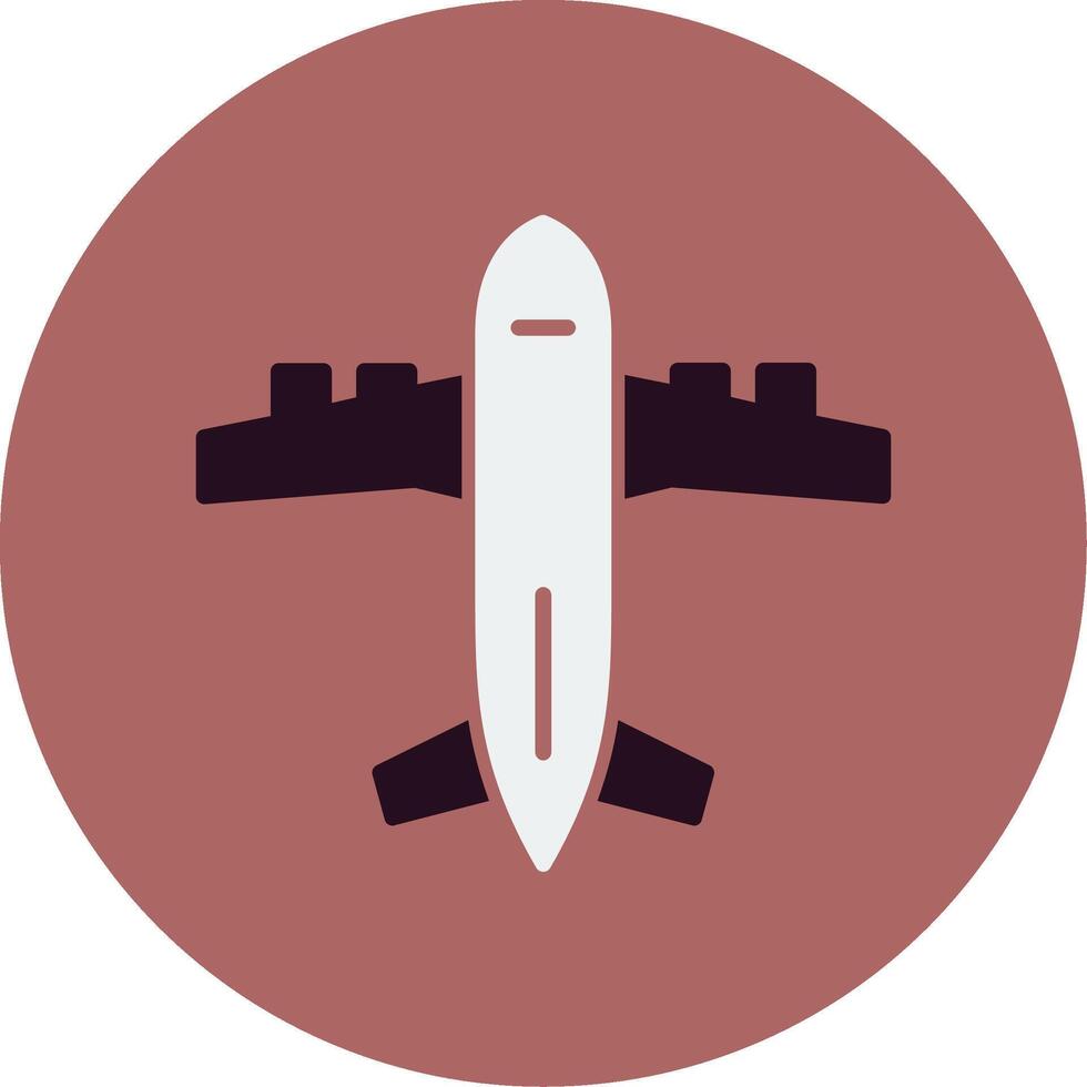 Flugzeug Vektor Symbol