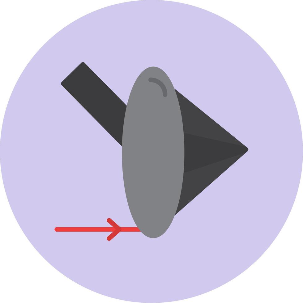 refraktion vektor ikon