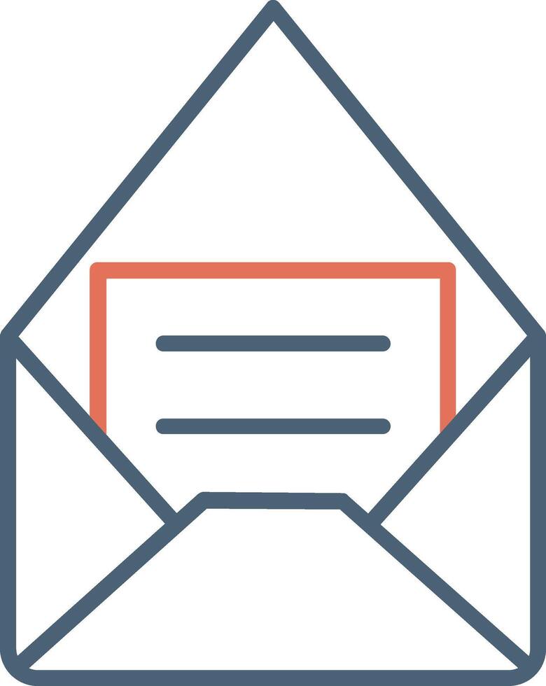 Mail-Vektor-Symbol vektor