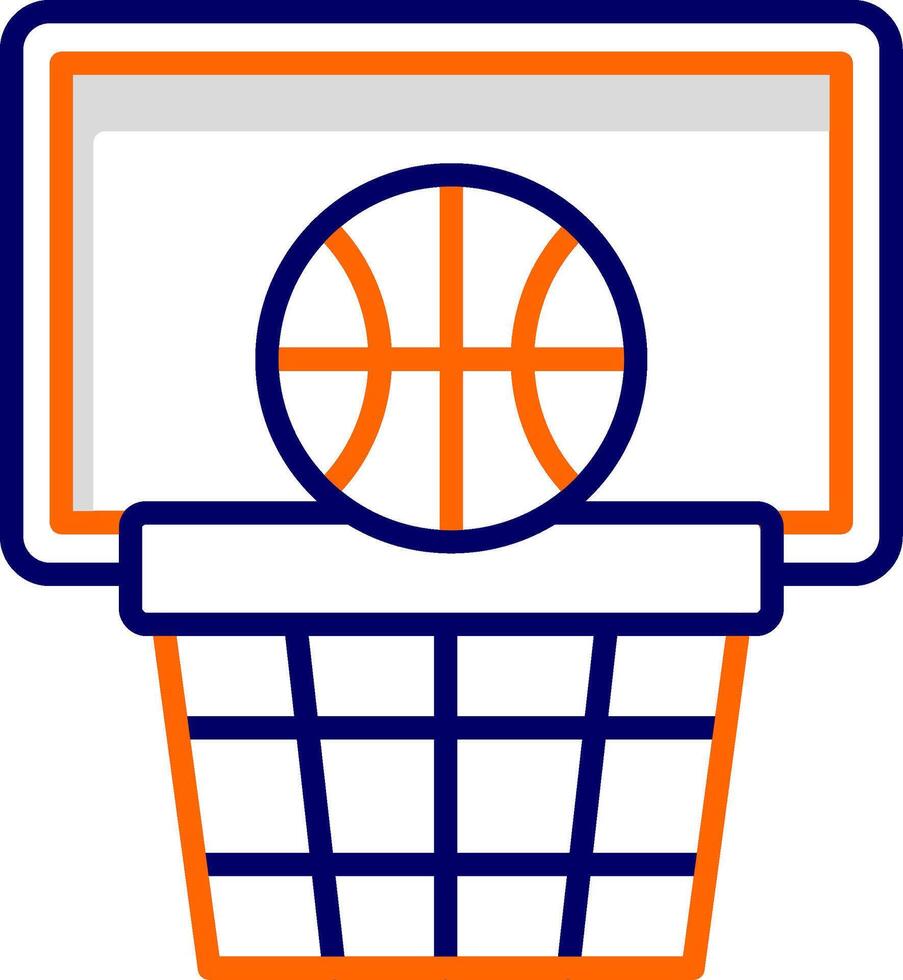 Basketball-Vektor-Symbol vektor