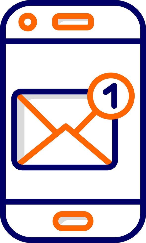 Email Benachrichtigung Vektor Symbol