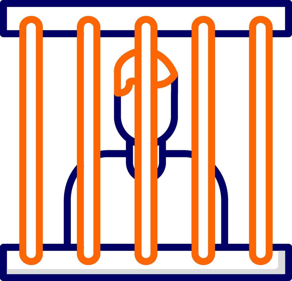 Symbol für Gefangenenvektor vektor