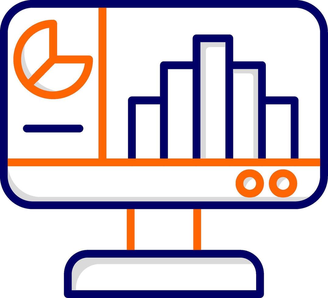 bar Diagram vektor ikon