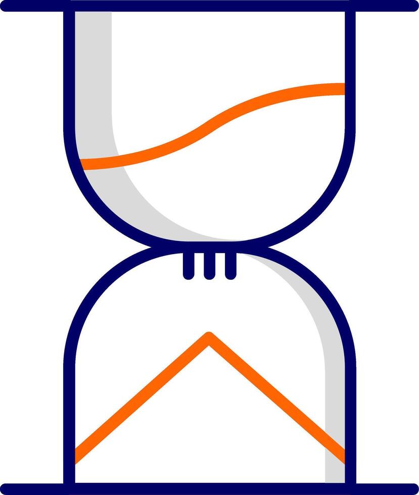 Sanduhr-Vektorsymbol vektor