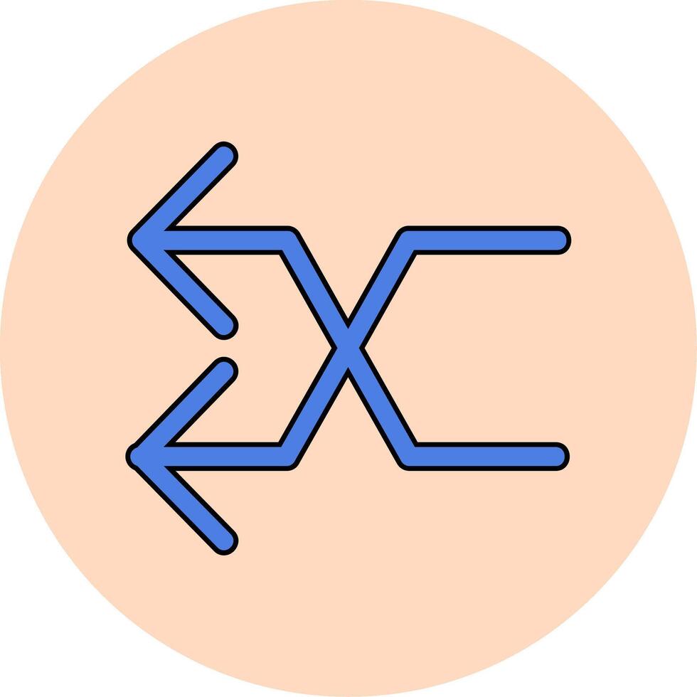 Shuffle-Vektor-Symbol vektor