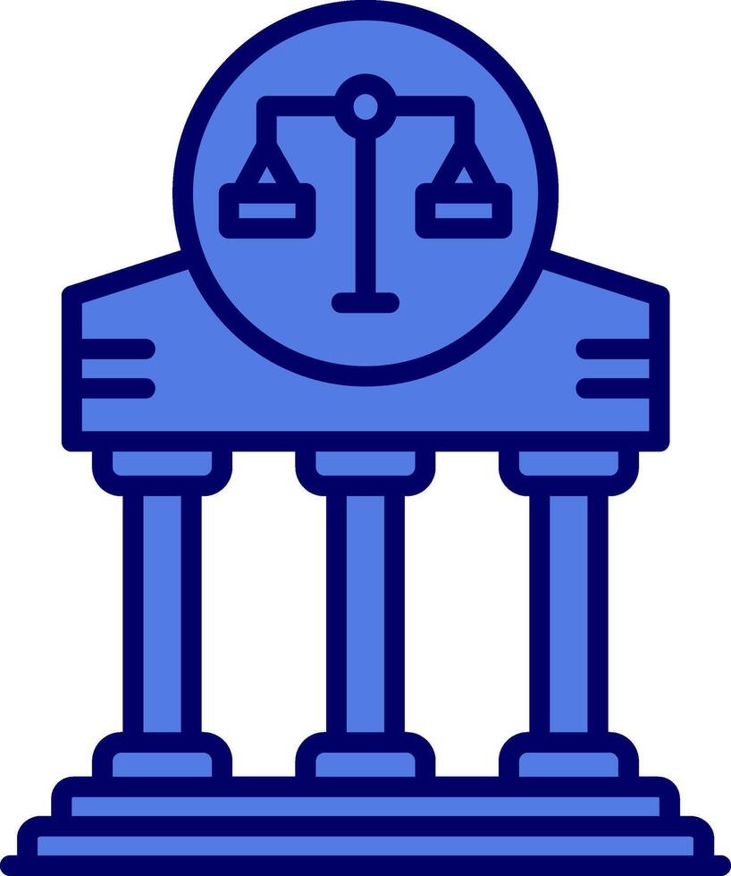 Court-Vektor-Symbol vektor