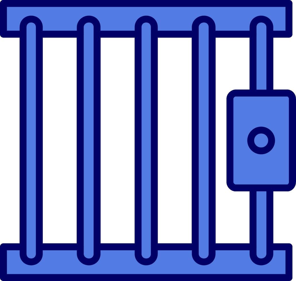 fängelsehus vektor ikon