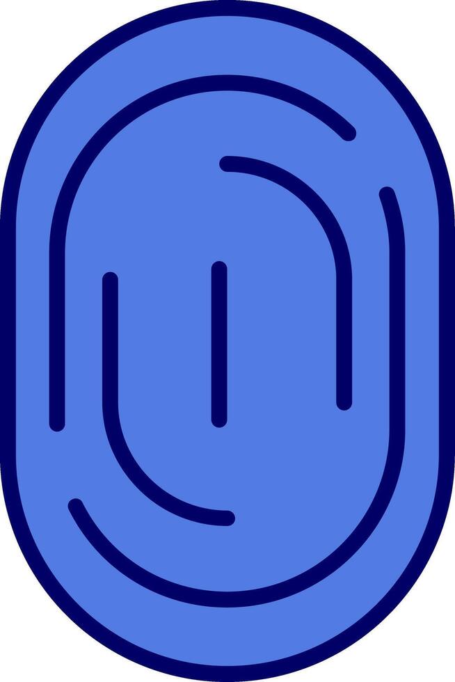 biometrisch Vektor Symbol