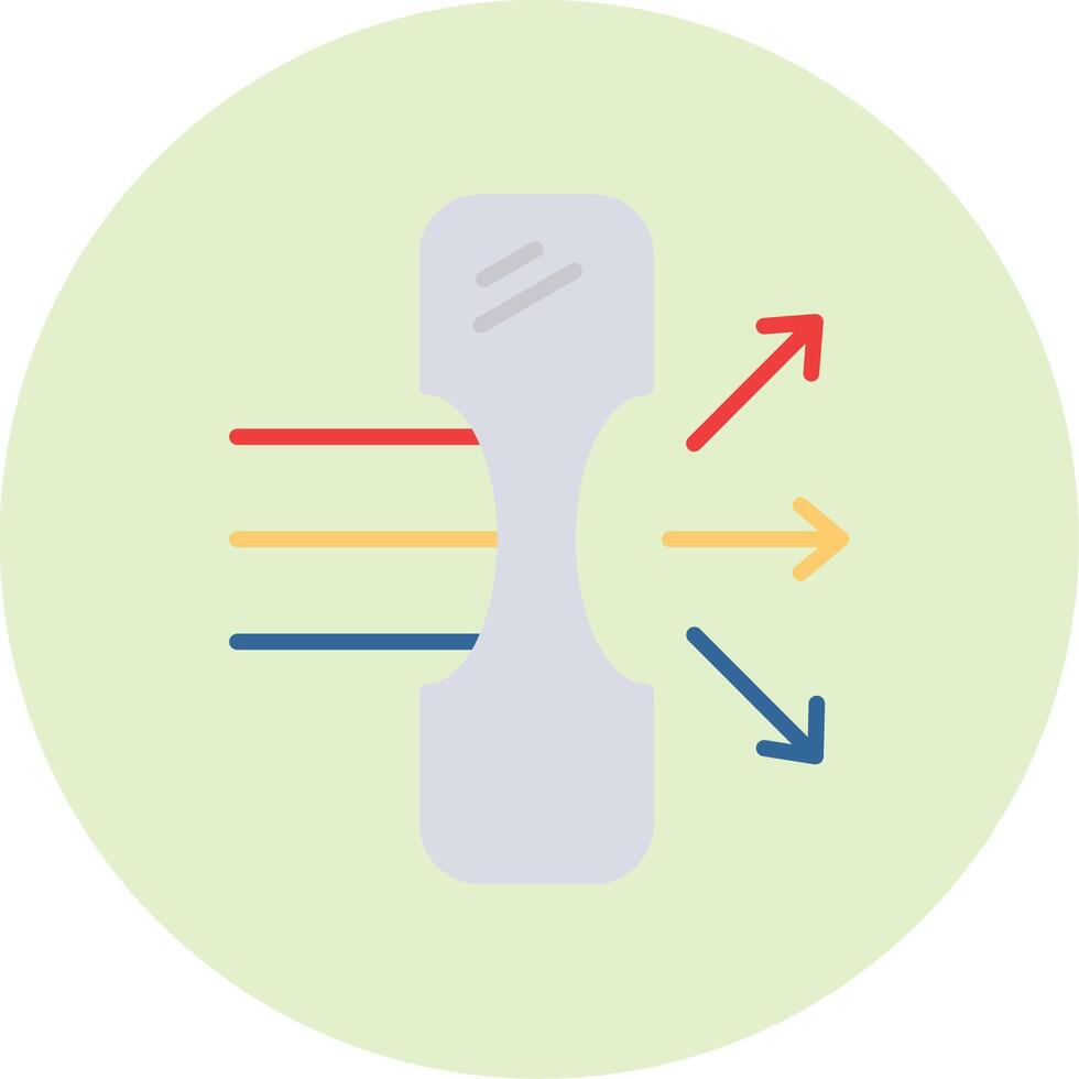 Dispersionsvektorsymbol vektor