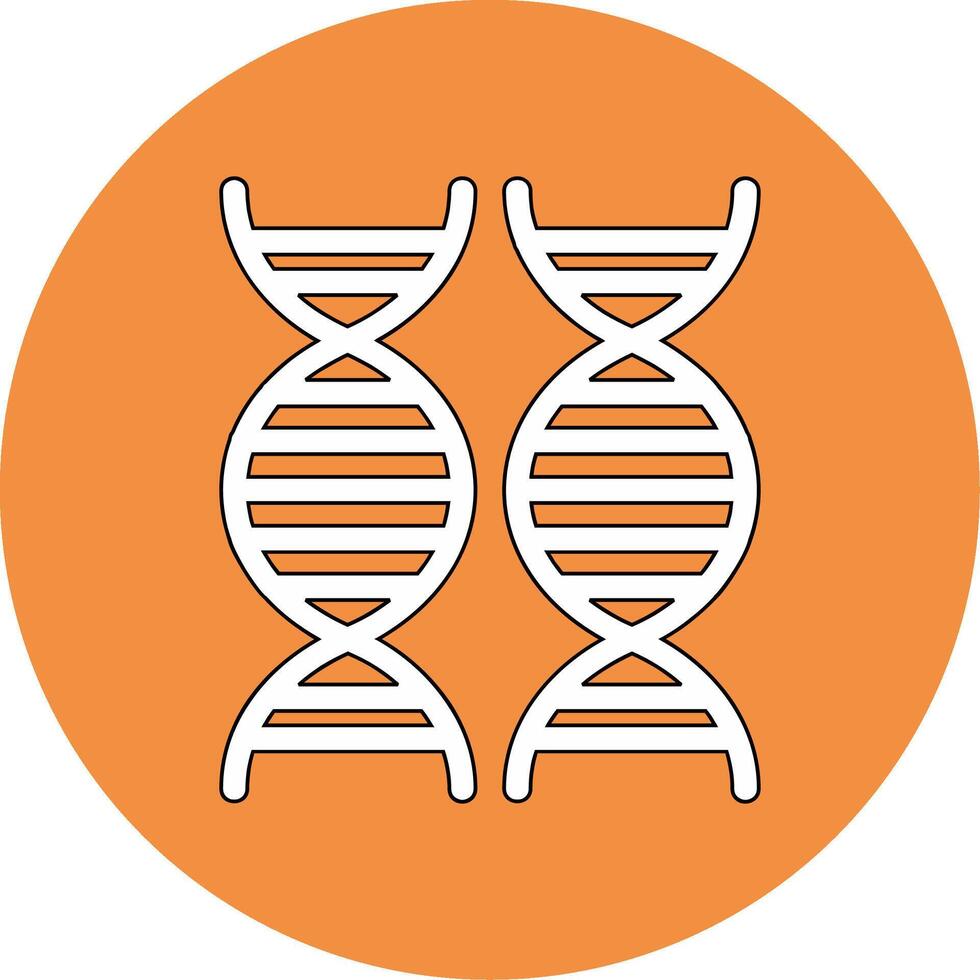 DNA-Vektor-Symbol vektor