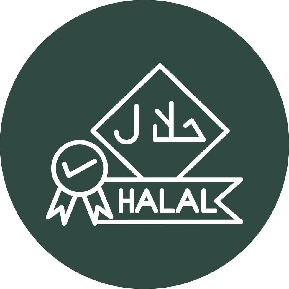 halal vektor ikon