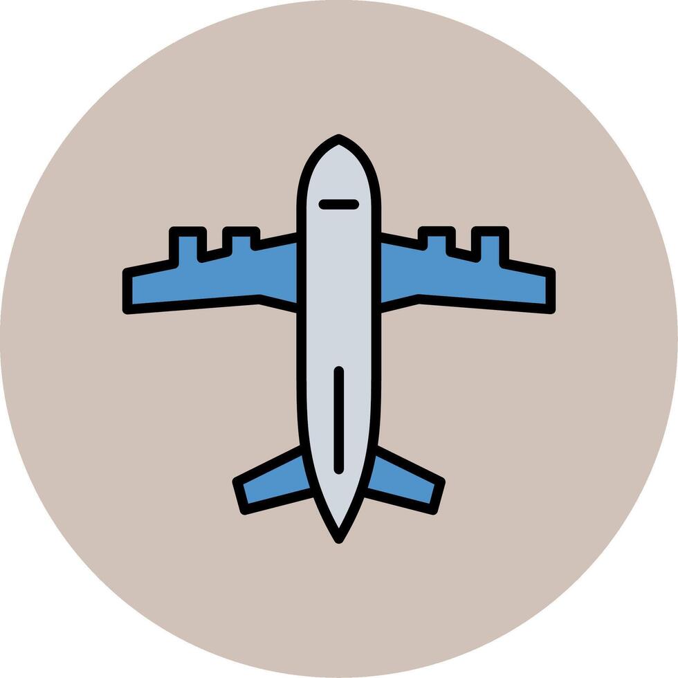 Flugzeug Vektor Symbol