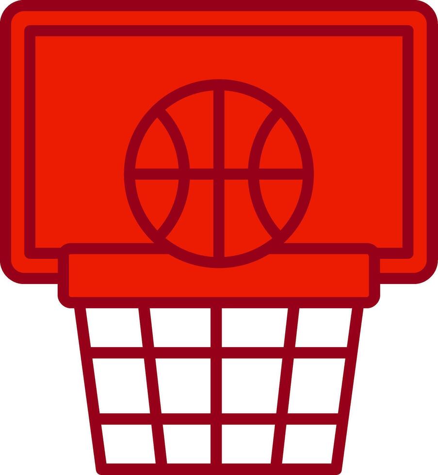 Basketball-Vektor-Symbol vektor