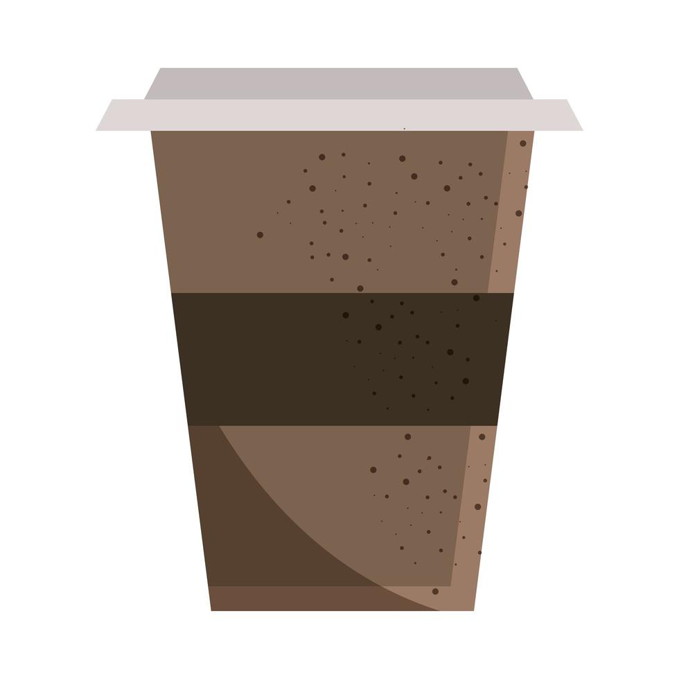 kaffedryck i engångsbruk vektor