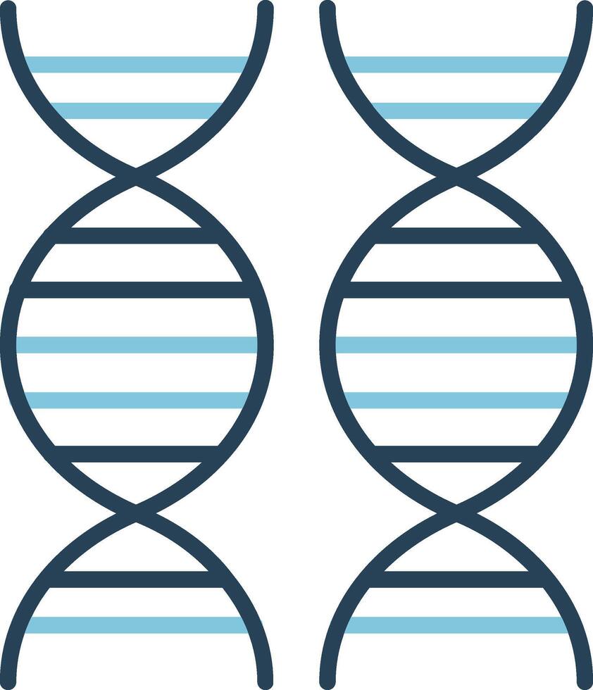 DNA-Vektor-Symbol vektor