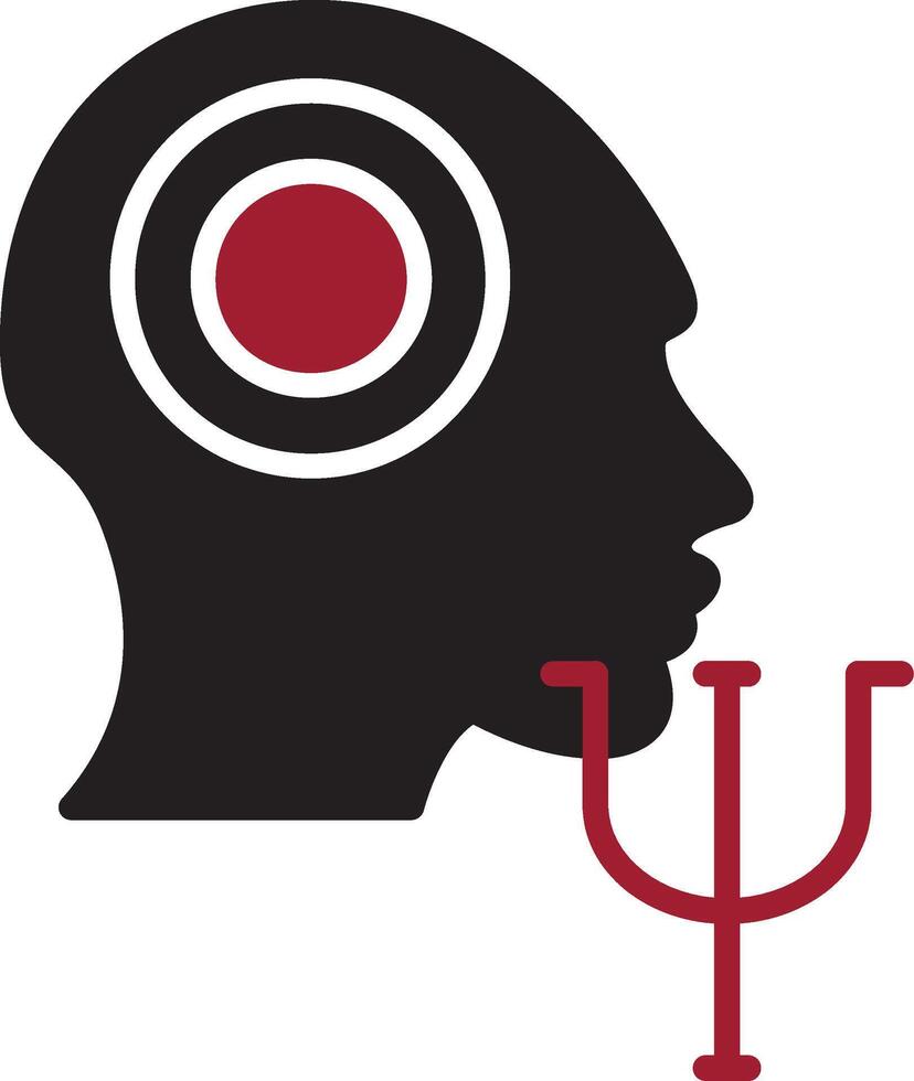 Psychologie-Vektor-Symbol vektor