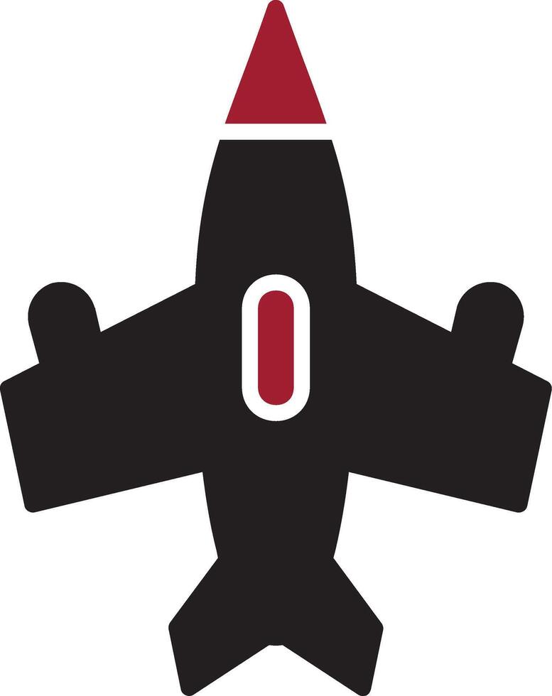 Flugzeug Vektor Symbol