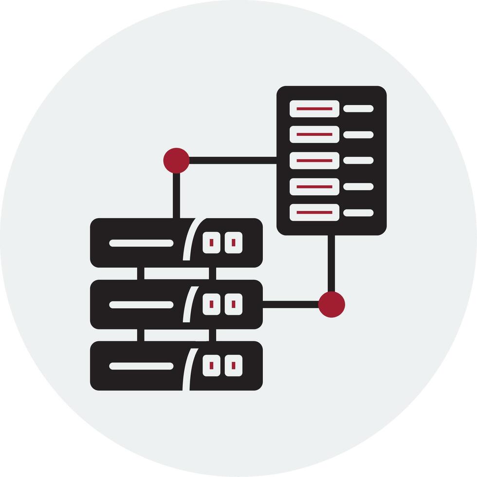 Vektorsymbol für die Datenübertragung vektor