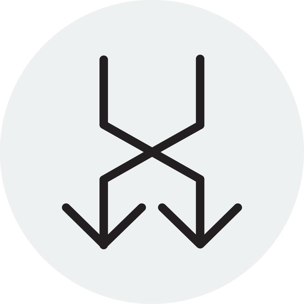 Shuffle-Vektor-Symbol vektor