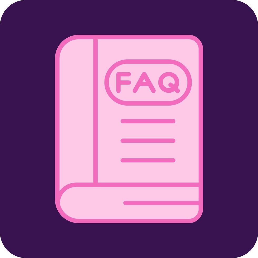 FAQ-Vektorsymbol vektor