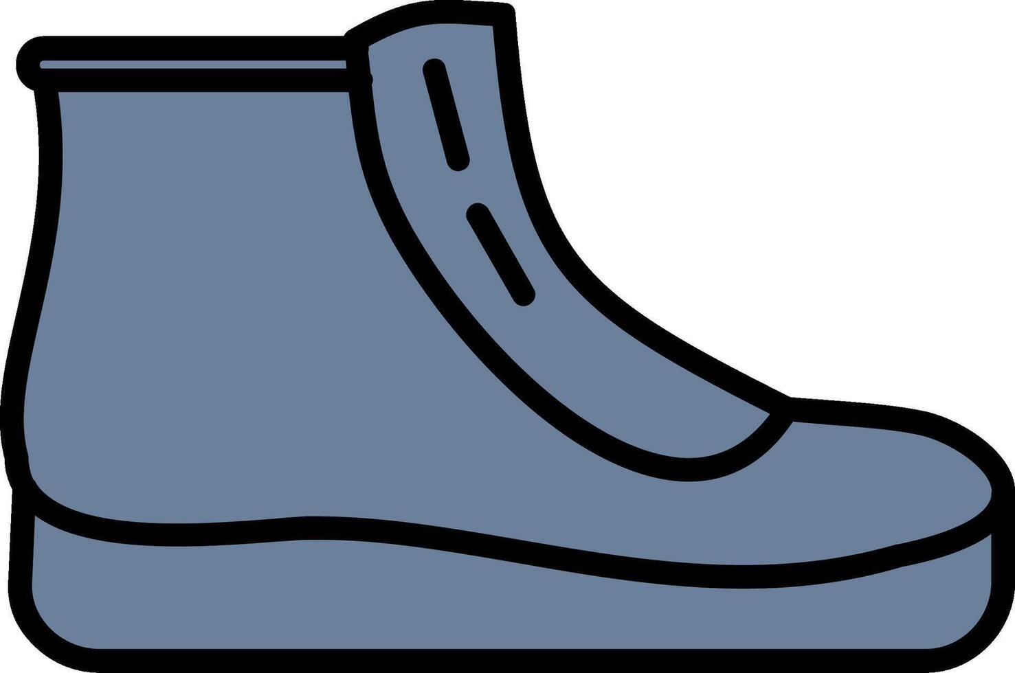 Stiefel-Vektor-Symbol vektor