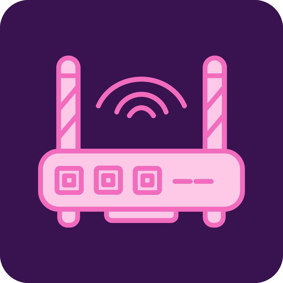 wiFi router vektor ikon
