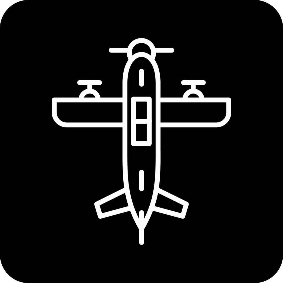 Wasserflugzeug Vektor Symbol