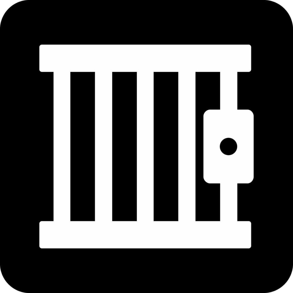 Gefängnis Vektor Symbol