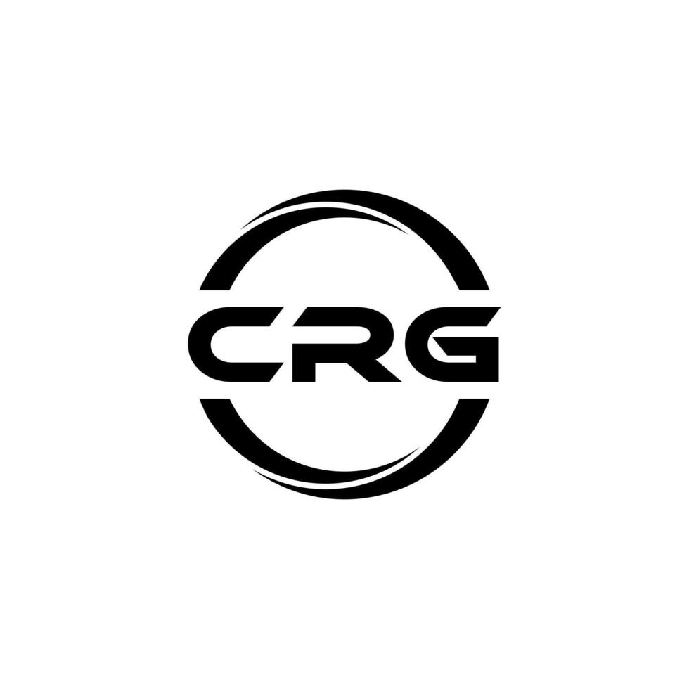 crg Brief Logo Design, Inspiration zum ein einzigartig Identität. modern Eleganz und kreativ Design. Wasserzeichen Ihre Erfolg mit das auffällig diese Logo. vektor