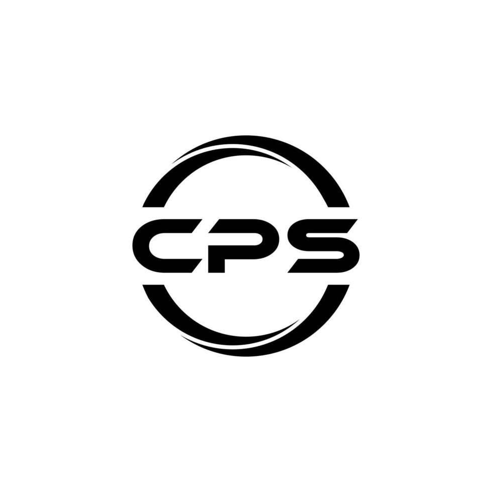 cps brev logotyp design, inspiration för en unik identitet. modern elegans och kreativ design. vattenmärke din Framgång med de slående detta logotyp. vektor