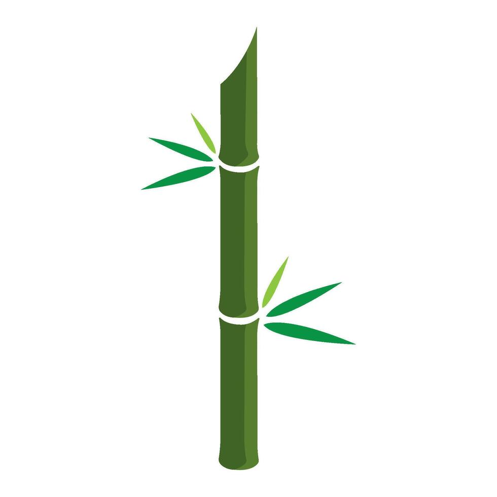 bambu iconn logotyp vektor design mall