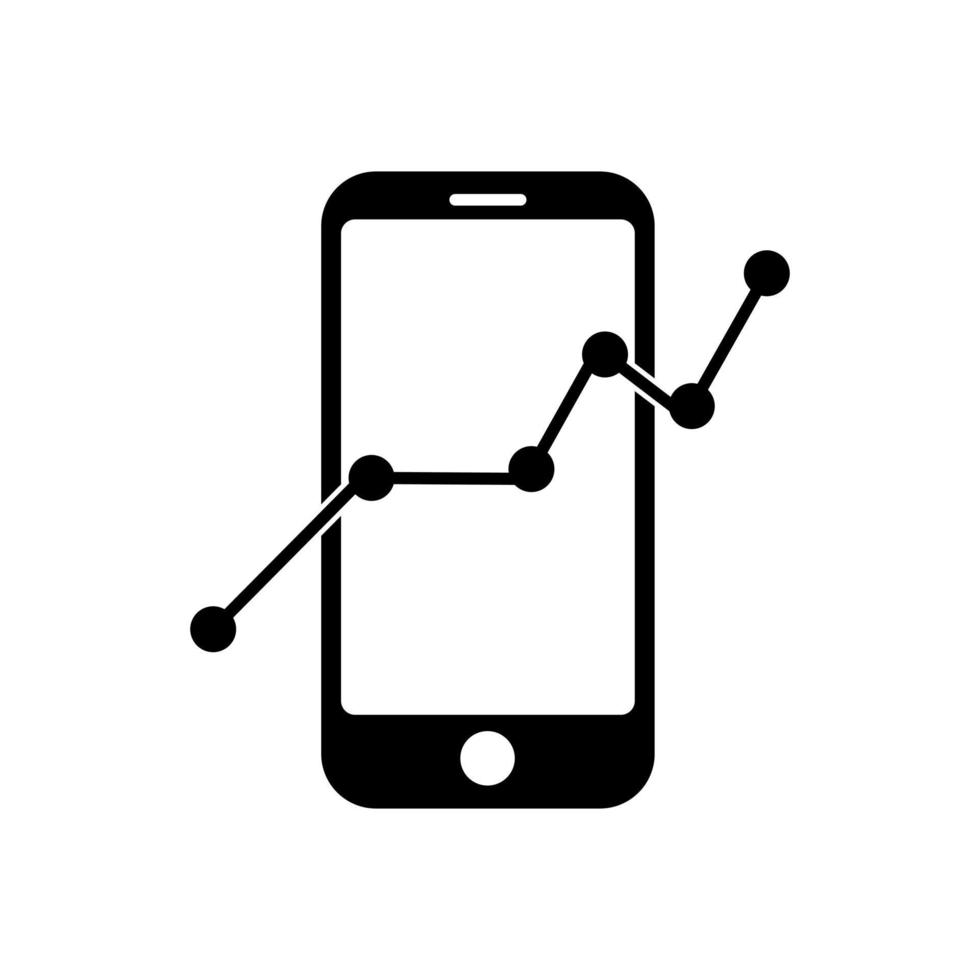 telefonikon telefonikonsymbol med schema för app och budbärare vektor