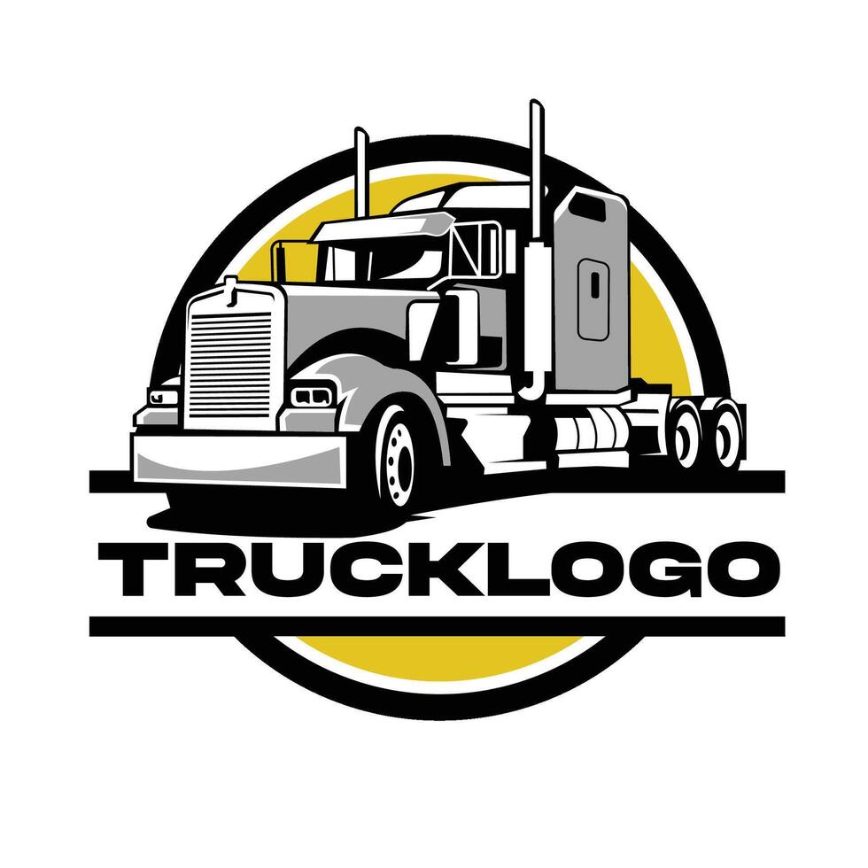 LKW Logo Vorlage Vektor Design