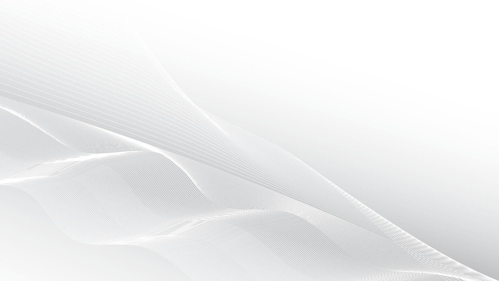 abstrakt vit och grå Färg, modern design Ränder bakgrund med vågig mönster. vektor illustration.