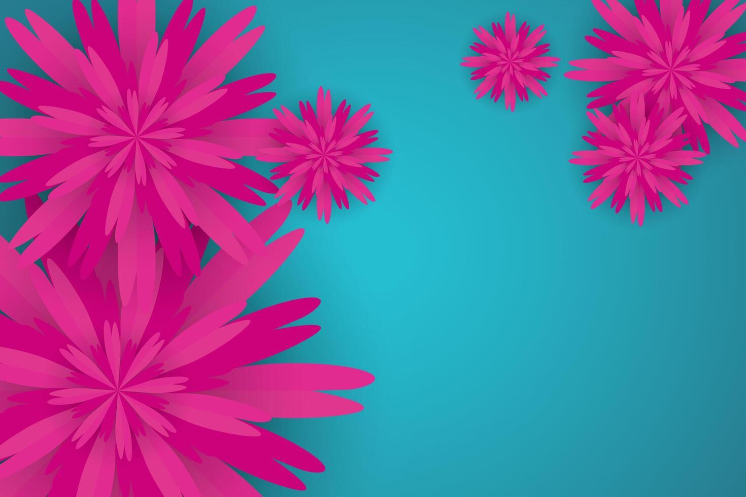 en rosa blomma på ljus blå bakgrund, tapet, affisch, posta kort vektor design begrepp för kvinnors dag begrepp vektor