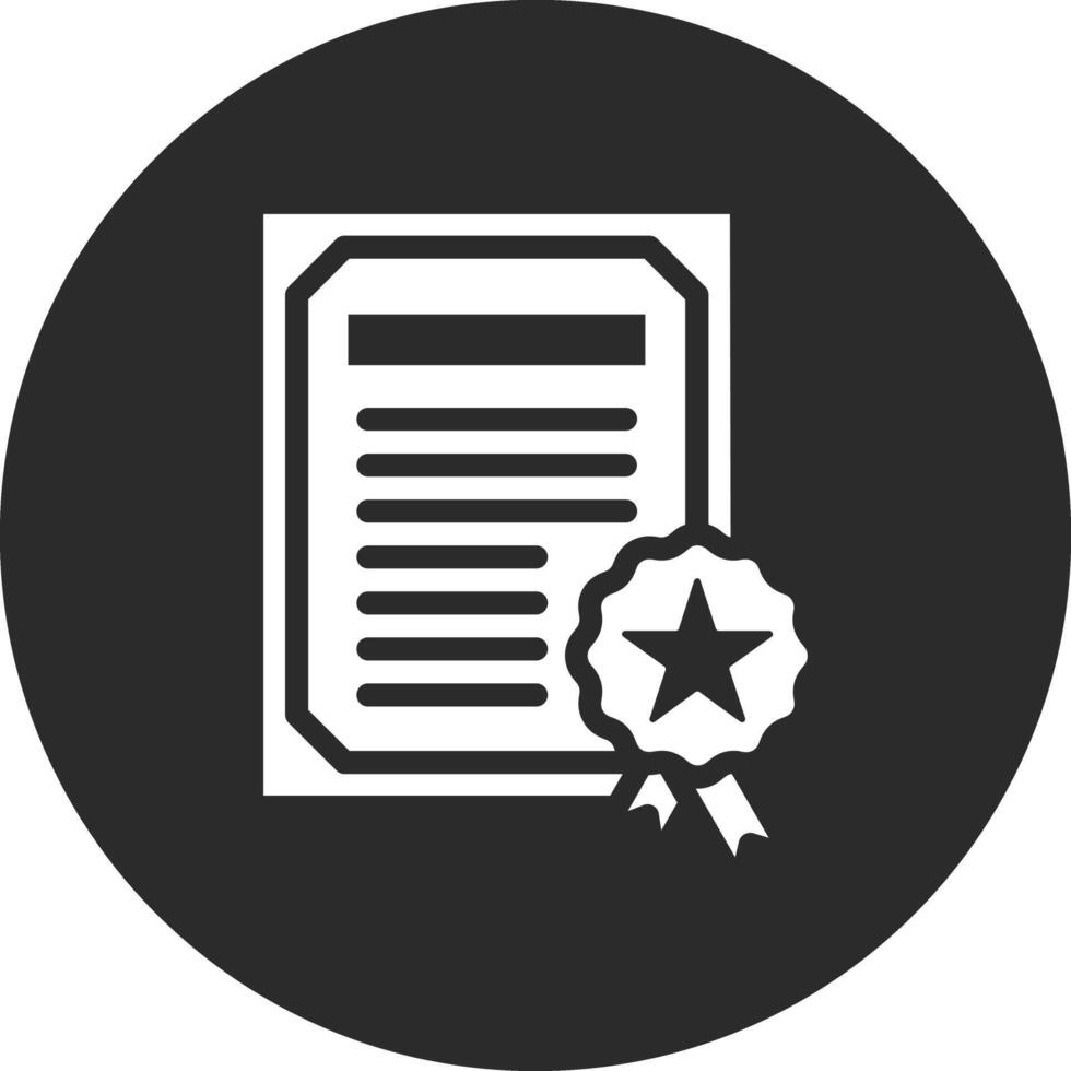 certifikat vektor ikon