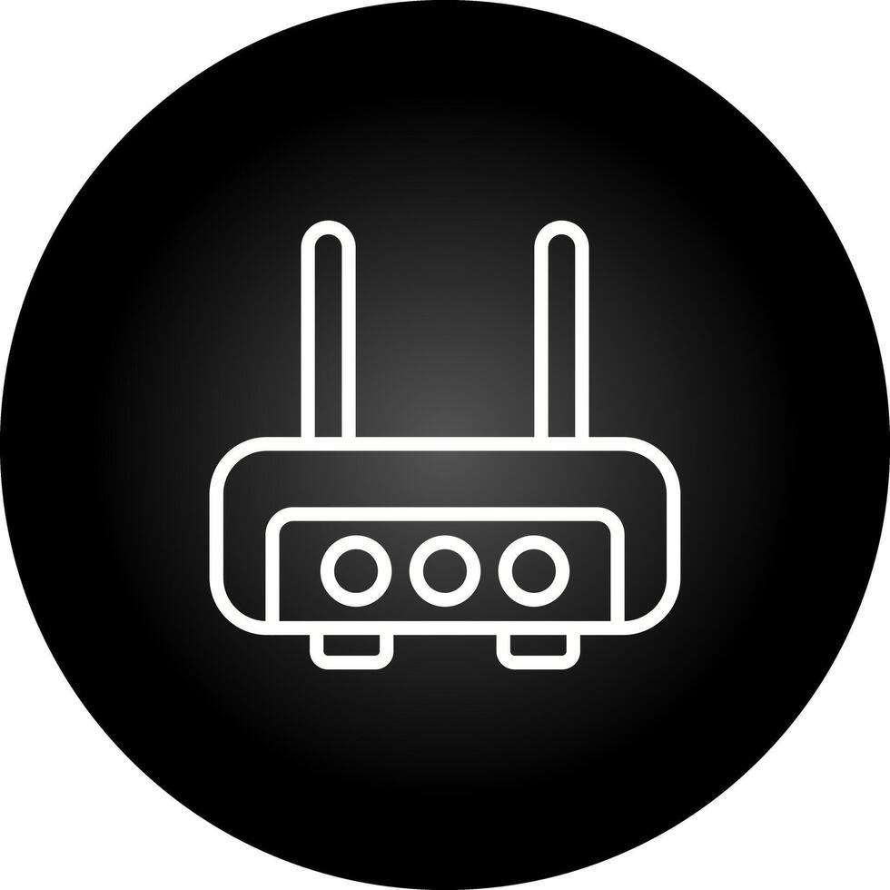 Router-Vektor-Symbol vektor