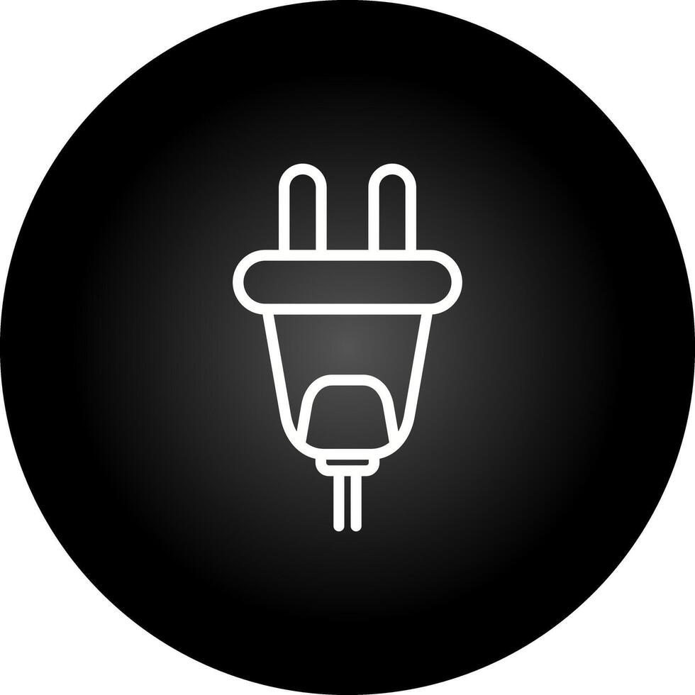 Plug-Vektor-Symbol vektor