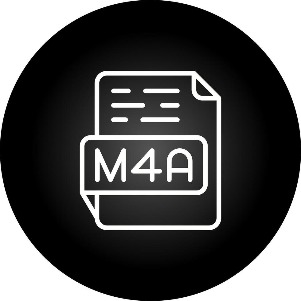 m4a Vektor Symbol