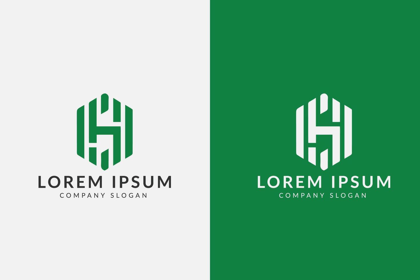 modern logotyp design för företags- varumärke identitet på en dubbeltonad bakgrund vektor