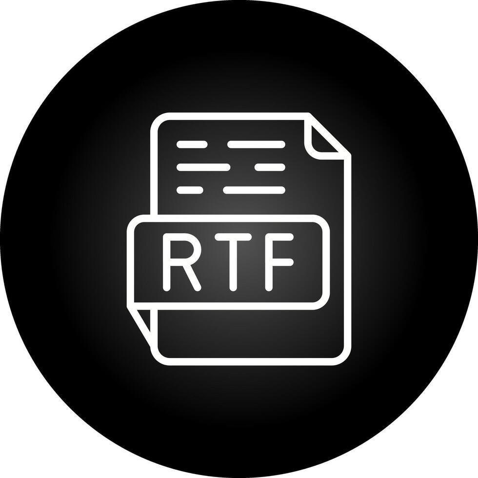 rtf vektor ikon