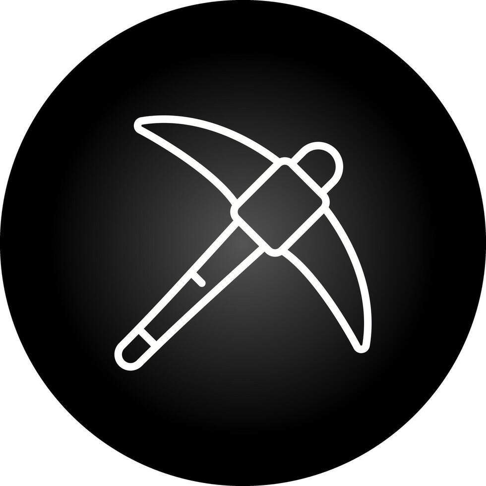 pickaxe vektor ikon