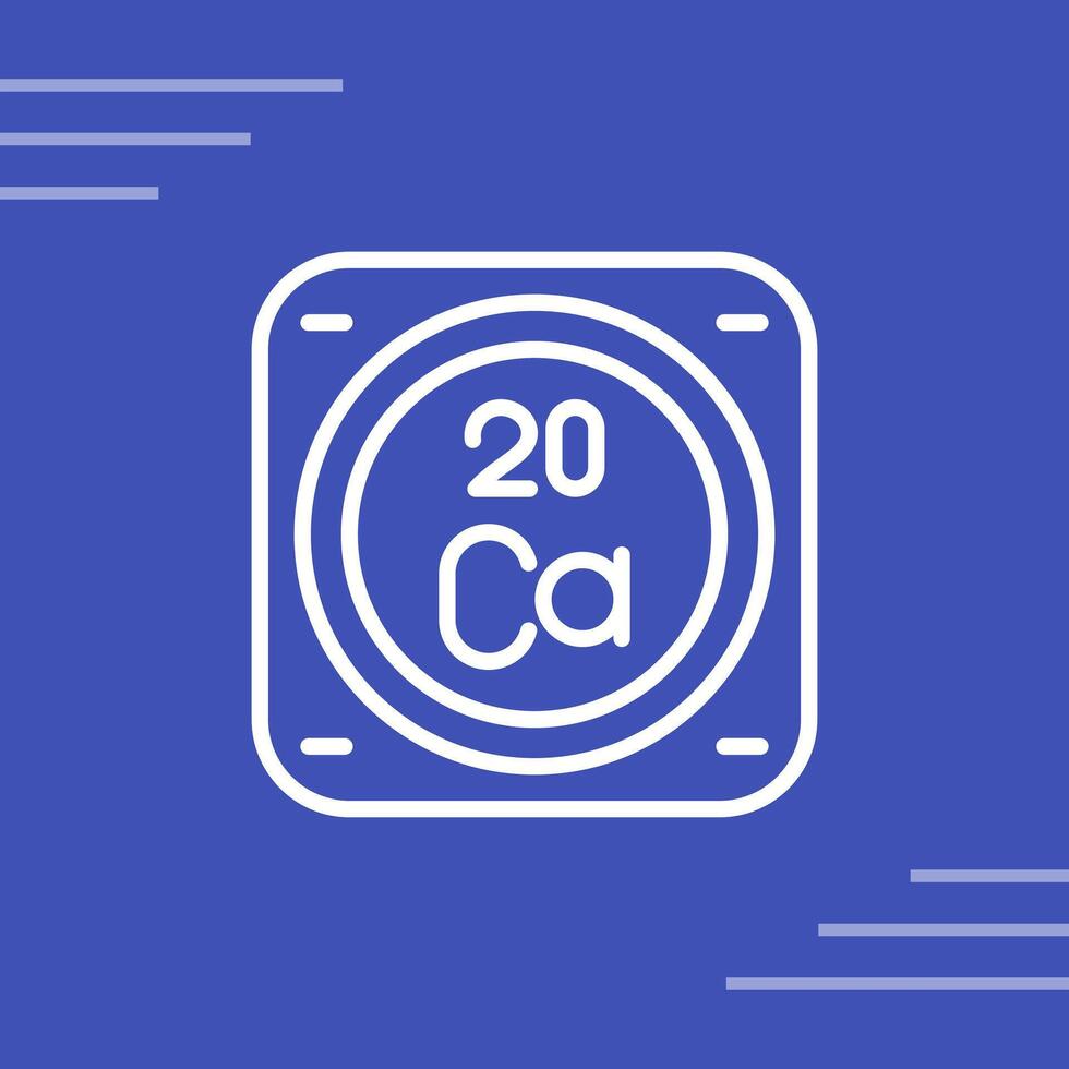 Kalzium Vektor Symbol