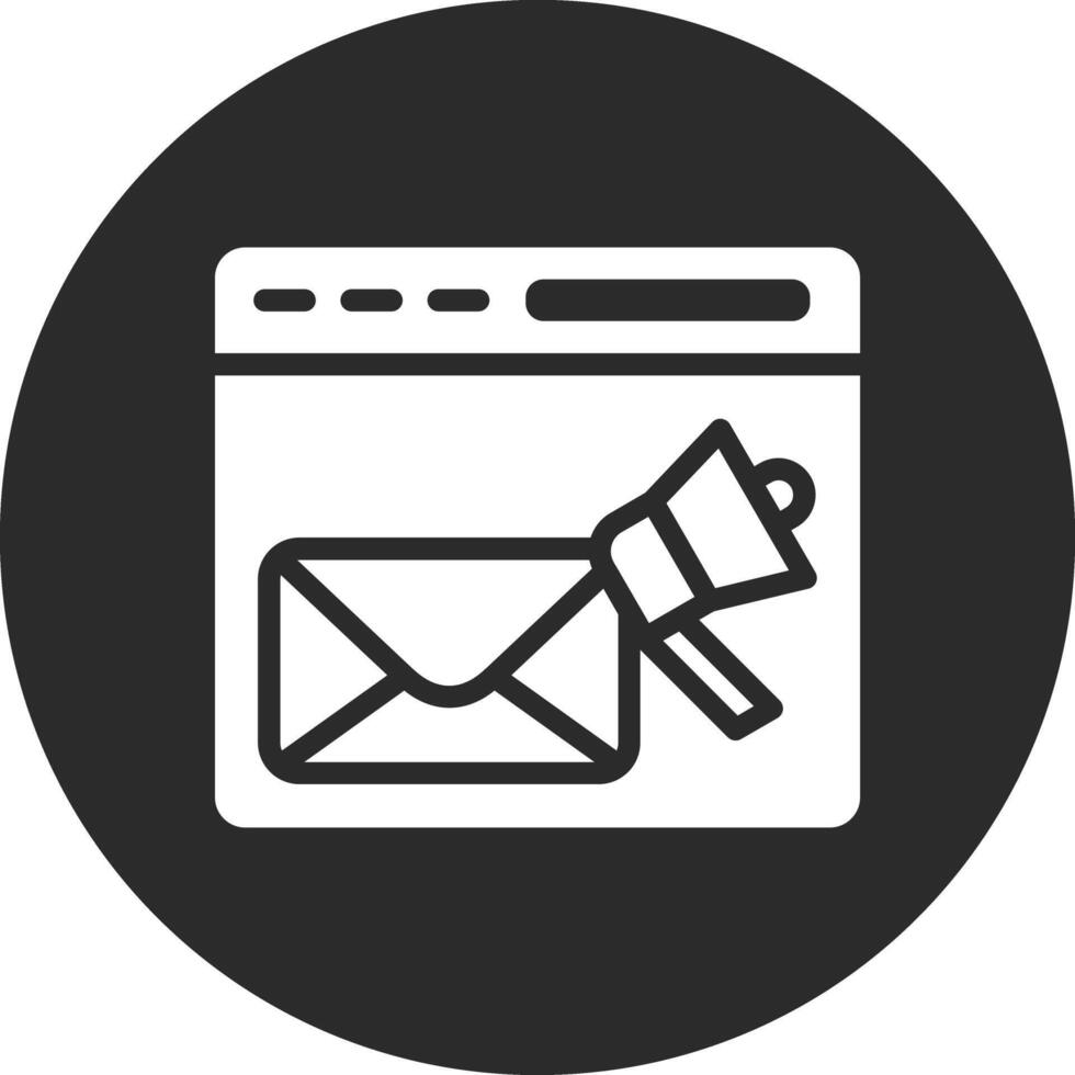 Email Beförderung Vektor Symbol