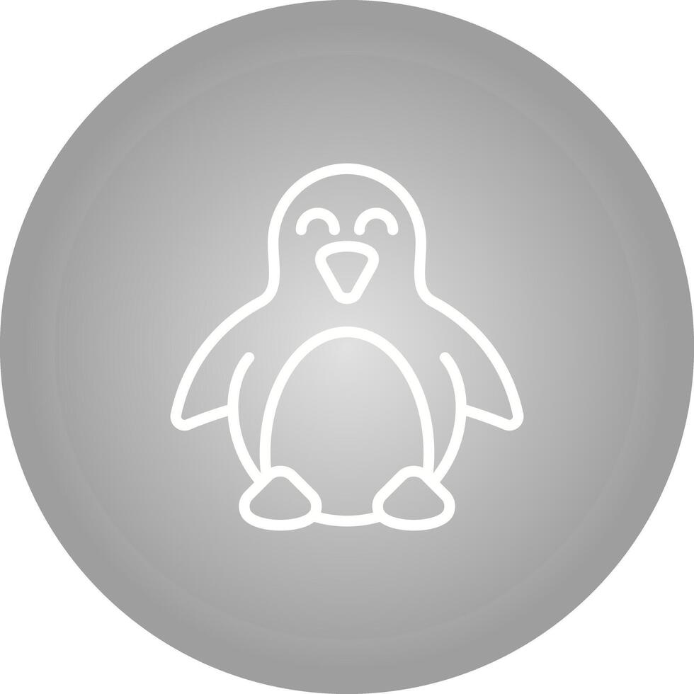 Pinguin-Vektor-Symbol vektor